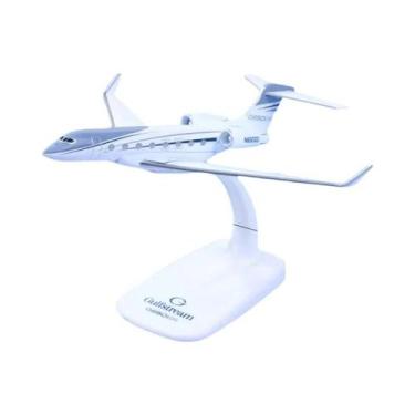 Imagem de Modelo de aeronave Gulfstream G650ER, réplica de avião fundido 1/200 A