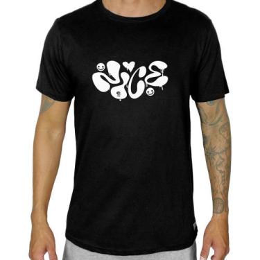 Imagem de Camiseta Masculina Algodão Nice Prime WSS - WSS Brasil, Preto, G