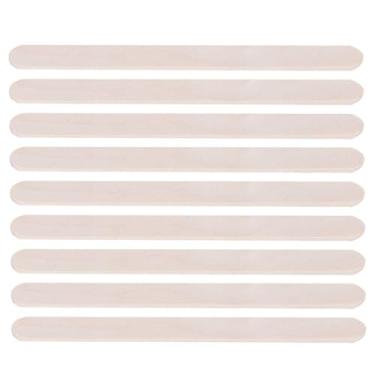 Imagem de Cryfokt Varas de Sorvete de Madeira Seguras e Retas para Projetos de Artesanato de Arte DIY 400 Peças para Material de Construção de Sala de Aula Infantil