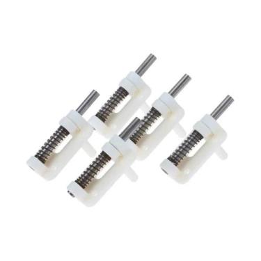 Imagem de 5 pçs dossel bloqueio para diy rc avião cockpit hatch porta capa fixa 