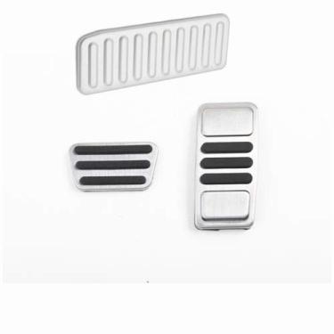 Imagem de YONGHONG Capa para pedal de freio de combustível acelerador para Ford Mustang 2015-2019 3PC