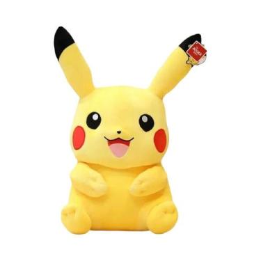 Imagem de Grande Boneco De Pelúcia Pikachu Fofo Anime Pokemon Kawaii Brinquedo M