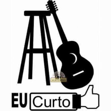 Imagem de Adesivo Eu Curto SV2097 - Preto - Selaria Vertentes, Preto