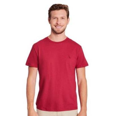 Imagem de Camiseta Reserva Masculina Basic Woodpecker Bordô-Masculino