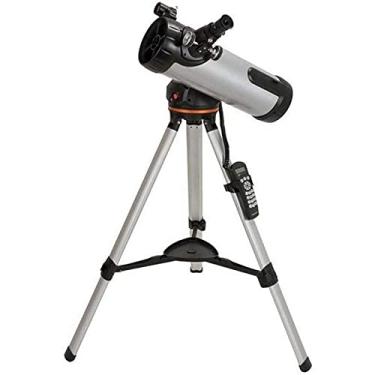 Imagem de pcagfaajmh Telescópio astronômico espacial Júpiter Saturno usa telescópio WiFi A