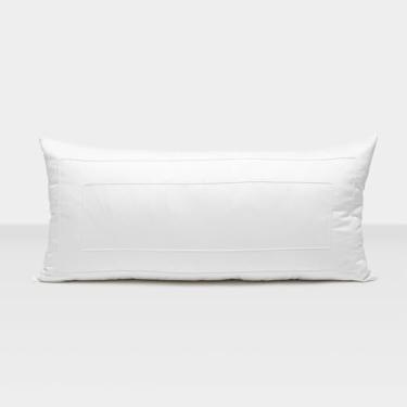 Imagem de Artelassê Almofada Moldura Cordone 35 cm x 70 cm 700 Fios Clair Branco Neve