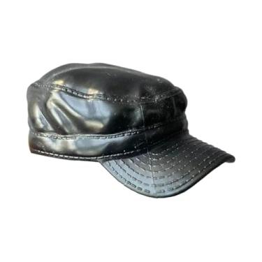 Imagem de Fenteer Boné Pequeno para Figura de ação em Escala 1/6, Modelo de Brinquedo de Faz-de-conta. Mini Boné de Beisebol Preto.