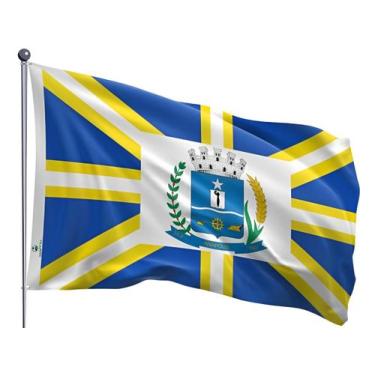 Imagem de Bandeira do Município de Anápolis Dupla Face Estampada Tamanho 70x100c