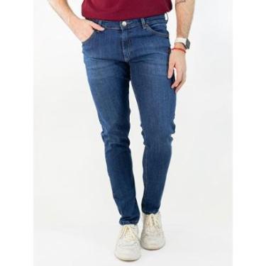 Imagem de Calça Masculina Skinny Jeans Clássica Algodão Anticorpus-Masculino