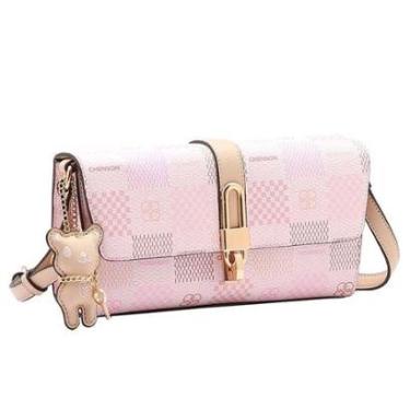 Imagem de Bolsa Feminina Transversal Chenson Cg85098 - Rosa - U-Feminino