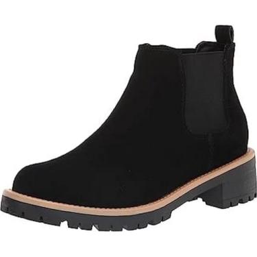 Imagem de Blondo Bota feminina Mayes Chelsea, Camurça preta, 7.5 Wide