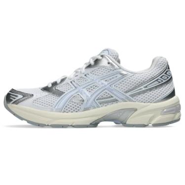 Imagem de ASICS Tênis esportivo feminino GEL-1130, Branco/azul desbotado, 36