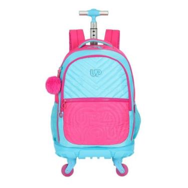 Imagem de Mochila Feminina com Rodinha de Skate 360º Juvenil - UP4YOU
