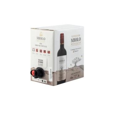 Imagem de Vinho Tinto Seco Miolo Seleção Cabernet & merlot Bag In Box 3 Litros