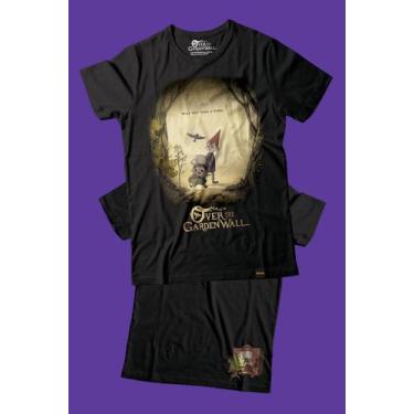 Imagem de Camiseta Over The Garden Wall Will You Take a Peek - Piticas, M, Preto