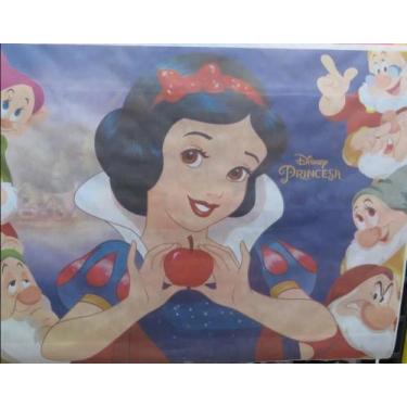 Imagem de Painel TNT Branca De Neve E OS Sete Anões Decoração Parede Festa