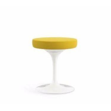 Imagem de Banqueta Tulipa Saarinen Branca - Personal Decor Design, Amarelo