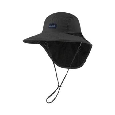 Imagem de Chapéu Bucket Unissex De Secagem Rápida Com Aba Larga Para Proteção So