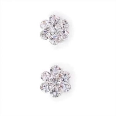 Imagem de Adesivos De Peito Sexy Com Flores E Strass Para Mulheres, Joias Corpor