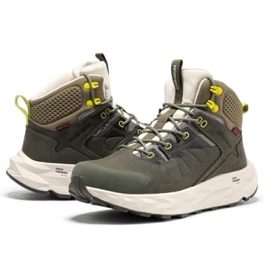 Imagem de ROCKROOSTER Bota masculina Farmington 2 impermeável de couro nobuck antifadiga de 15 cm, Oc21033, 38