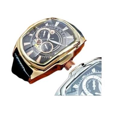 Imagem de Relógio De Quartzo Masculino Com Mostrador Grande Luminoso, Estilo Emp