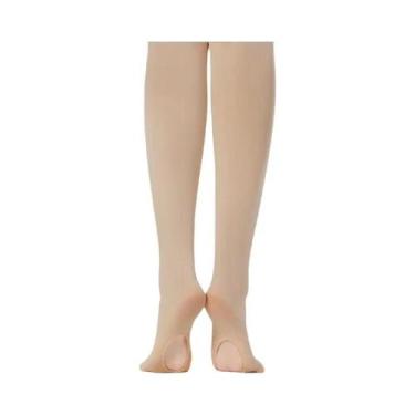 Imagem de Meias-calças De Balé Conversíveis 60D Sem Costura Para Meninas E Mulhe