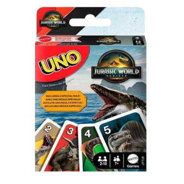 Imagem de Jogo De Cartas Uno Jurassic World Renascimento, 1 unidade