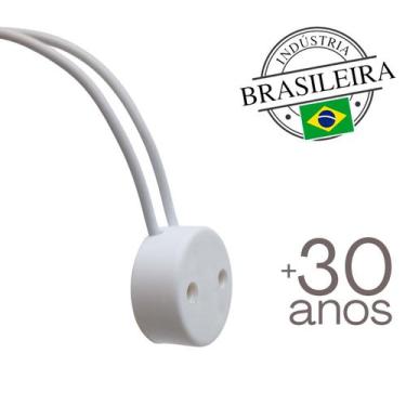 Imagem de Kit 50 Soquetes para Lâmpada Tubular LED T8 Soquete G13 - MIXVISÃO