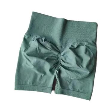 Imagem de Shorts De Yoga De Cintura Alta Respiráveis Para Mulheres, Ideais Para 