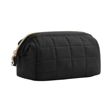 Imagem de Bolsa De Maquiagem Portátil Dobrável De Grande Capacidade Para Viagem 