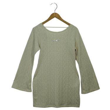 Imagem de Vestido Labellamafia Jacquard Resort Bege Feminino-Feminino