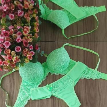 Imagem de Conjunto renda - Presentus Dei , Verde, G