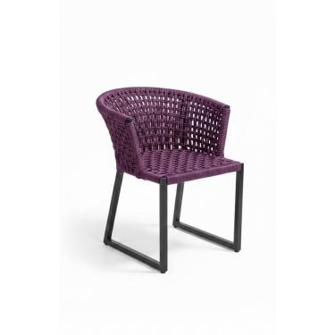 Imagem de Cadeira Elegance – Corda Náutica em Alumínio Área Externa 