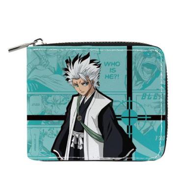 Imagem de Carteira, porta-moedas, couro, duas dobras, branqueador, Kurosaki Ichi
