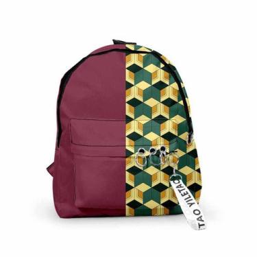 Imagem de Mochila escolar Tomiokas Giyuus Cartoon Kids Oxford Cloth - Yiweisai