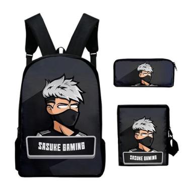 Imagem de Conjunto de mochilas Robleis Cartoon Kids School Mochila Anime - yiwei