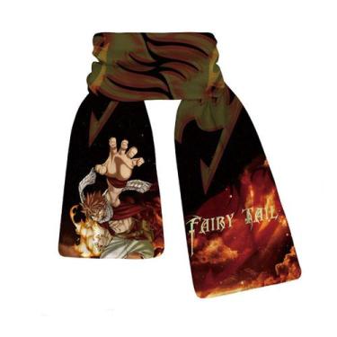 Imagem de Lenço Fairys Tails Anime Pashmina Winter Plush 160x25cm - Yiweisai