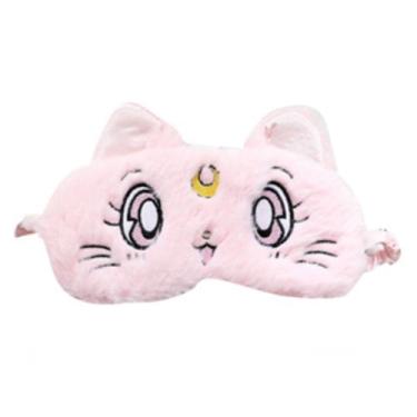 Imagem de Máscara de dormir Sailers Moons Máscara de olhos respirável de pelúcia