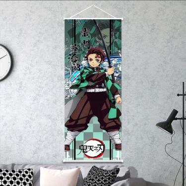 Imagem de Pintura de parede em tela Demon Slayers Kamados Tanjirou Anime - yiwei