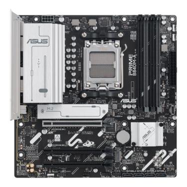 Imagem de Placa Mãe ASUS PRIME B840M-A, AMD AM5 , m-ATX, DDR5, Preto - PRIME B840M-A-Unissex