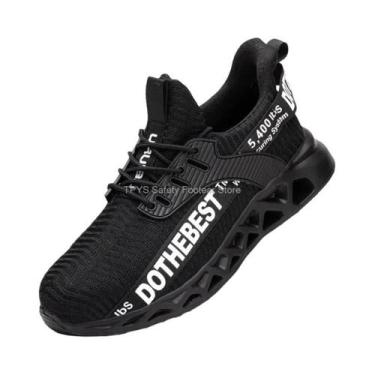 Imagem de Botas De Trabalho De Segurança Leves E Respiráveis Com Biqueira De Aço