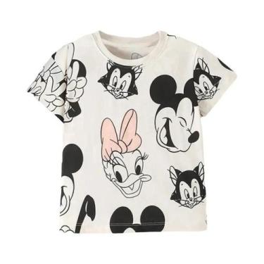 Imagem de Camiseta De Verão Para Meninas Bebê, Camisetas De Manga Curta Para Men