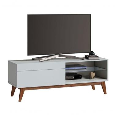 Imagem de Rack Classic 1g 1.4 Branco Acetinado - Imcal Móveis