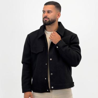 Imagem de Jaqueta Broken Rules em Tecido com Botão Masculina-Masculino