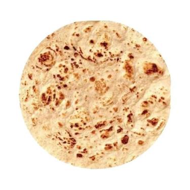 Imagem de Cobertor De Flanela Quente E Confortável Com Padrão De Pizza Para Sofá