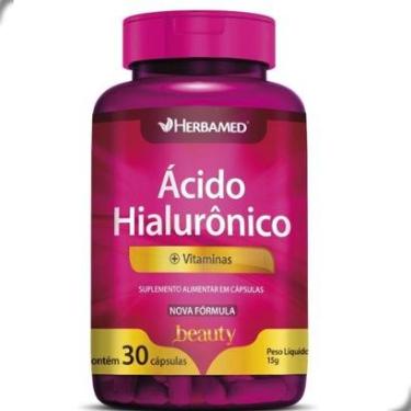 Imagem de Acido Hialuronico e Vitaminas 150mg Beauty 30 Capsulas Herbamed-Unissex
