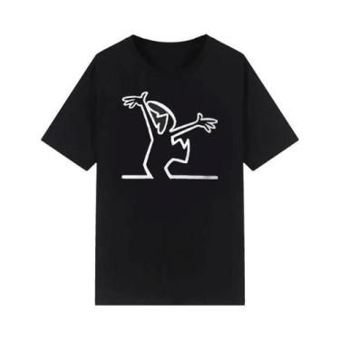 Imagem de Camiseta Unissex De Gola Redonda Casual Estilo Streetwear TV La Linea 