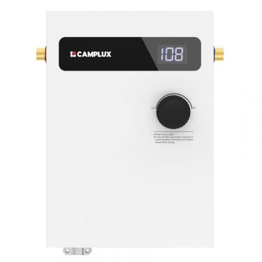 Imagem de Aquecedor de Água Elétrico de Passagem Camplux Branco 11kW Digital Ponto de Uso Modelo TEW11 240V