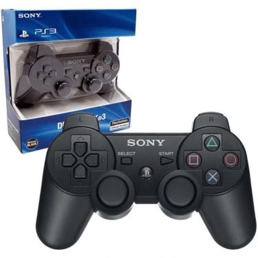 Imagem de Controle Joystick sem Fio Sony Dualshock 3 Sixaxis Compatível Playstation 3 com Vibraçã...