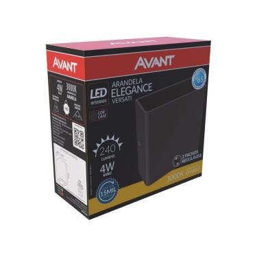 Imagem de Arandela Versat, 4w, 3000k-luz Amarela, Bivolt, Avant